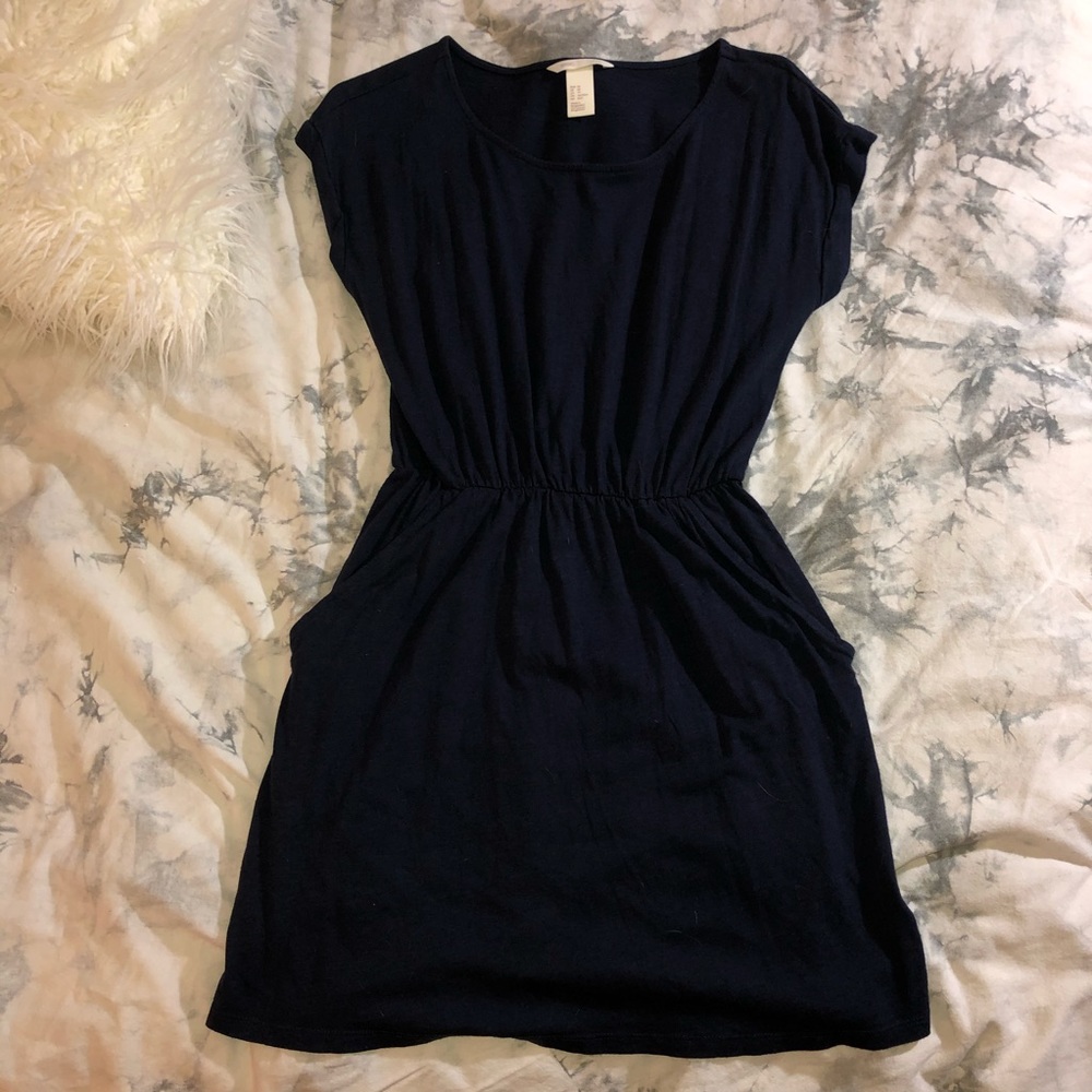 H&M Navy Blue Dress